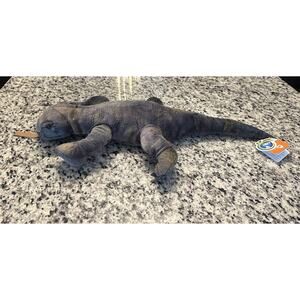 Wild Republic Plush Komodo Dragon Lizard Reptile Realistic Stuffed Animal 24"